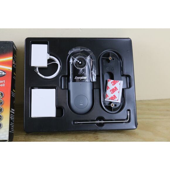 New Energizer Connect 1080p Smart Video Doorbell EOD1-1002-SIL Open Box - Picture 2 of 5